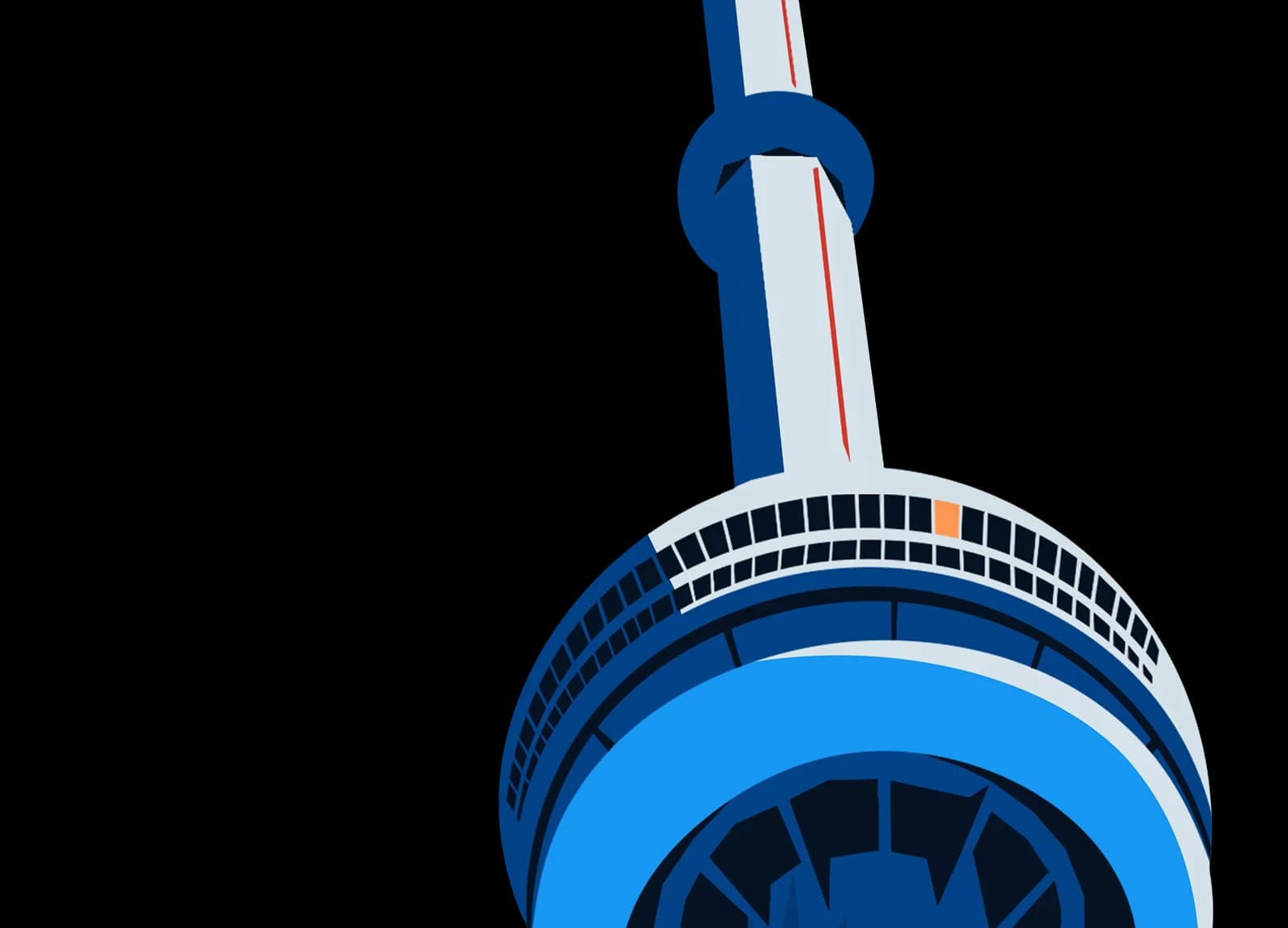 CN Tower illustration representing business in Canada
