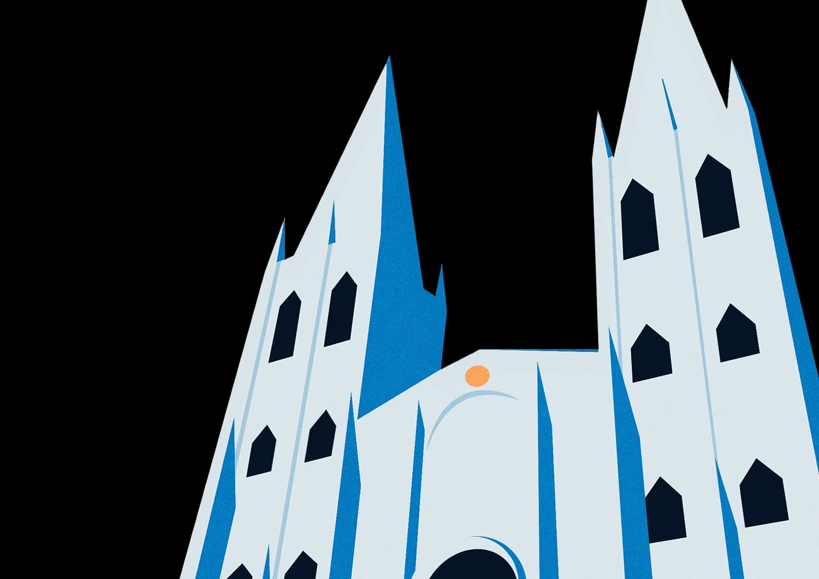 Philippine landmark illustration representing business in the Philippines